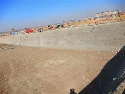 蚌山高铁桩基础建设